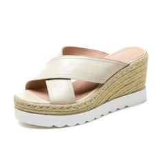 Rachel Women's Wedges Waterproof Comfortable Leather Sandal