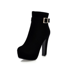 Nikoli Women's Platform Buckle Boots