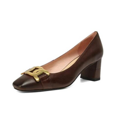 Cristy Women's Elegant Leather Pumps Shoes