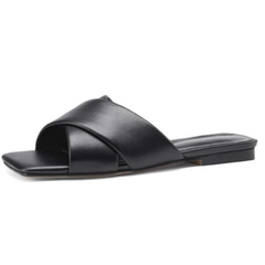 Gal Women's Leather Flat Sandal