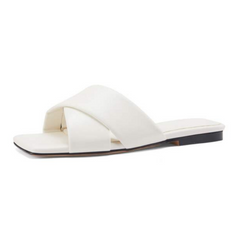 Gal Women's Leather Flat Sandal