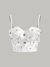 Embroidered Floral Sweetheart Corset