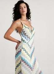 Boho Bodycon V Neck Cami Vacation Dress