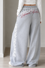 Loose Dropped Shoulder Sweat Pants