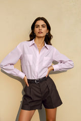 Pure Linen Lightweight Blouse