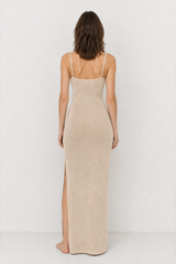 Knit Cami Slim Backless Sexy Sweater Dress