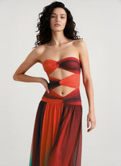 Sexy Ombre Beach Dress