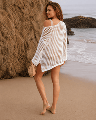 Sexy Crochet Bikini Cover Up