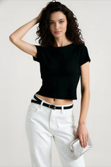 Bodycon Cropped Slim T-shirts