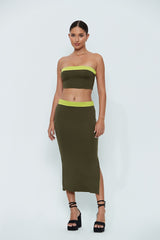 Reversible Cropped Tube Top