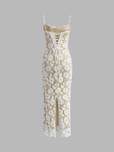Double Layer Lace Cami Dress