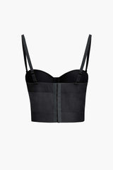 Mesh Underwire Bustier Top