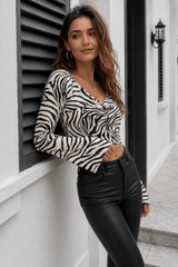 Sheer Leopard Cardigan Crop Top