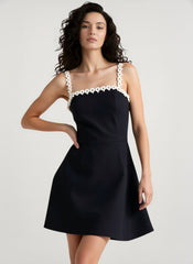 Beaded Solid Color Bodycon Cocktail Dress