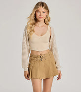 Cozy Knit Long Sleeve Bolero