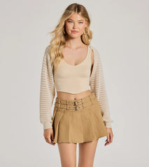 Cozy Knit Long Sleeve Bolero