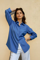 Pure Linen French Casual Blouse