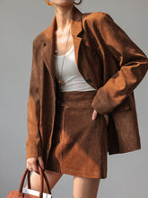 Vintage Suede Blazer