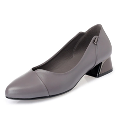 Delfina Women's Leather Dress Pumps Shoes