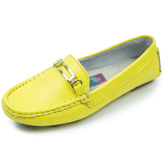 ViteliWomen's Loafer Yellow Shoes