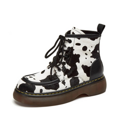 Galanty Women's Lace-Up Ankle Boots