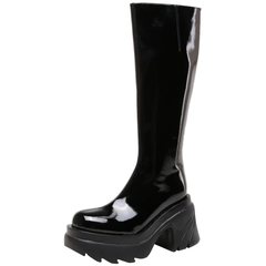 Gros Women's Knee High Leather Boots