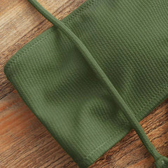 RIbbed Two Pieces Swimsuit