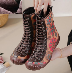 Kany Women's Lace Up Boots