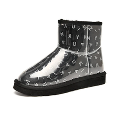 Konnie Women's Ankle-Length Black Snow Booties