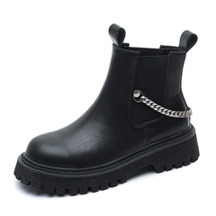 Lucius Women's Faux Leather Chelsea Boots