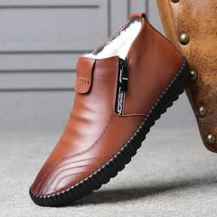 Olimar Men's Loafers Snow Shoes