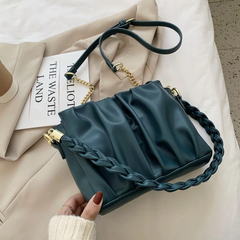 Portico Women's Small Faux Leather Chain Handbag