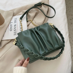 Portico Women's Small Faux Leather Chain Handbag