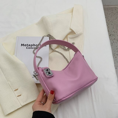 Rosio Women's Small Leather Handbag with Chain