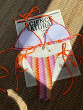 Sexy Lace Orange Gradient Bikini Set