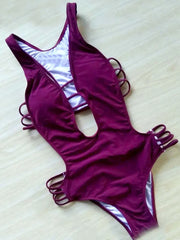 S - XXL Sexy Printed Women Swimwear One Piece Swimsuit