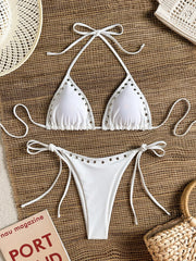 Sexy Rivet Bikini Set