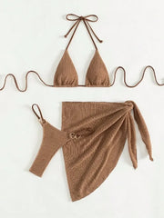 Sexy Brown Bikini Set