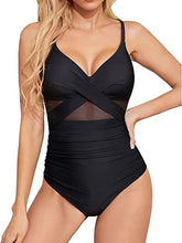 S - XXL Sexy Mesh See Through Women Swimwear One Piece Swimsuit