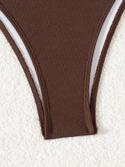 Sexy Coffee Bikini Set