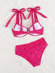 Summer High Waist Bikini Set