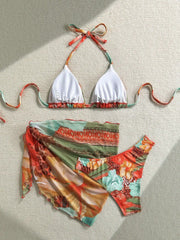 Sexy Skirt 3 Piece Bikini