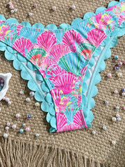 Sexy Ruffles Bandeau Bikini