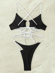 Asymmetric Mini Micro Thong Bikini