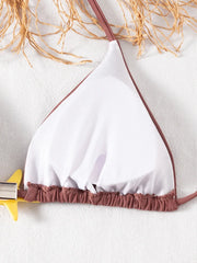 With Skirt Halter Brazilian Bikini
