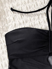 Vintage black Bikini Set