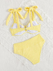 Summer High Waist Bikini Set