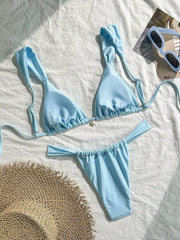Sexy Starfish Ornament Bikini Set