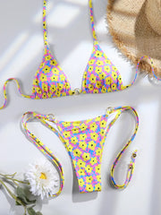 Women Swimwear Triangle Bikini