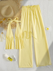 Sexy Yellow Bikini Set